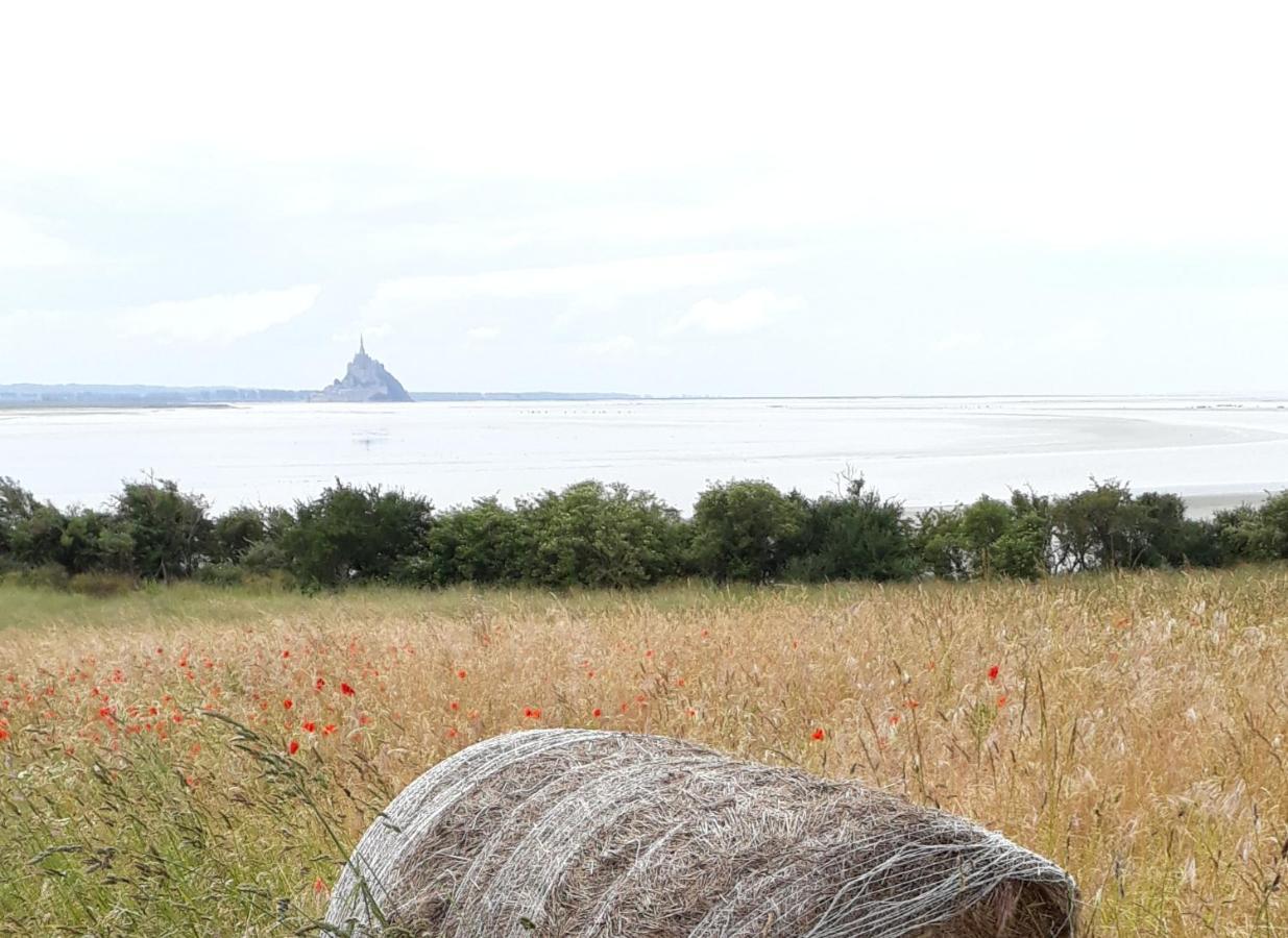 Gite La Bulle En Baie, Proche Mont Saint-Michel, Au Calme, Pour 4 Pers Crollon Екстериор снимка
